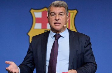 Barcelona president Joan Laporta says Lionel Messi playing for the club again is not realistic