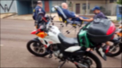 Idoso se engasga e socorristas do Samu realizam manobra de Heimlich por 10 minutos