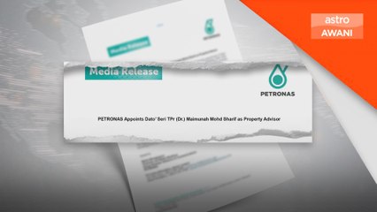 PETRONAS umum pelantikan Maimunah sebagai penasihat hartanah