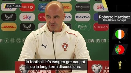 Portugal aren't distracted by Ronaldo's last World Cup - Martinez