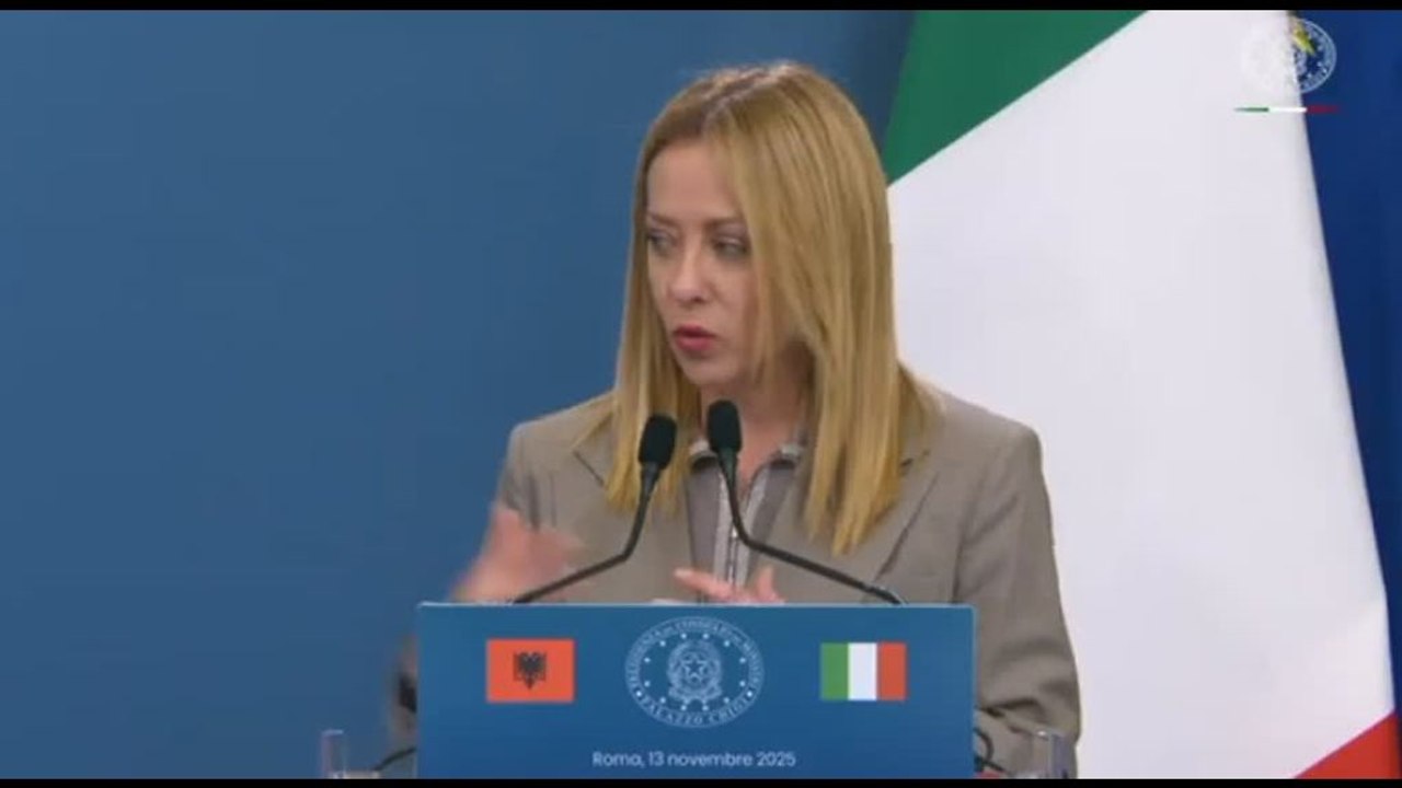 Centri in Albania, Meloni: lavorano per bloccarli ma andiamo avanti