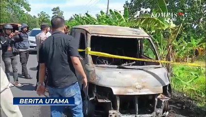 Mobil Bawa Uang ATM Rp4,6 Miliar Hangus, Polisi Periksa Sopir & Pengawal Hingga Gelar Olah TKP