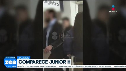 Junior H comparece ante la Fiscalía de Jalisco por presunta apología del delito