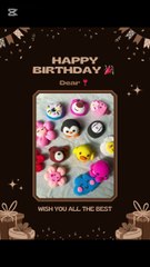 Cute Birthday Template Ideas | Handmade Art & Craft 🎂✨