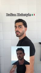 Italian Hairstyle 🇮🇹
