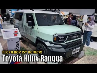 2025 Toyota Hilux Rangga: Der günstige 7-Sitzer SUV für 12.000 Euro?
