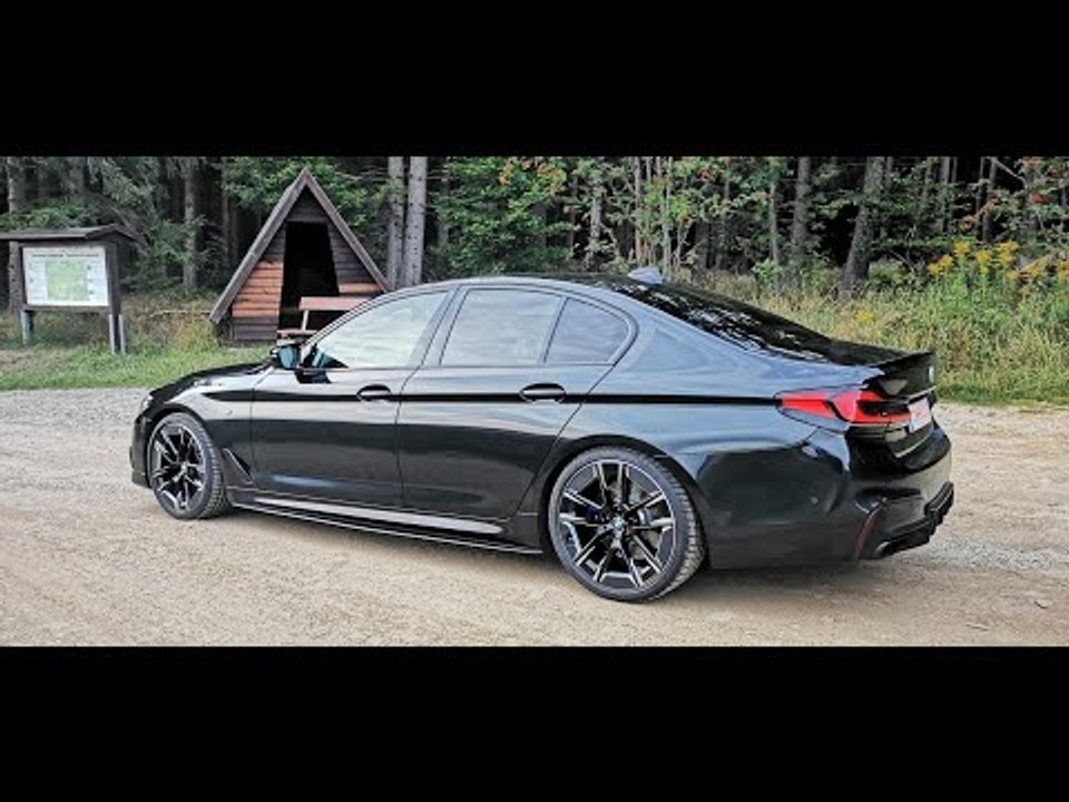 BMW M550i (G30) Stage 3 mit GTS-Motorhaube, Bodykit, Styling 1001i Felgen, LCI-Rückleuchten usw.