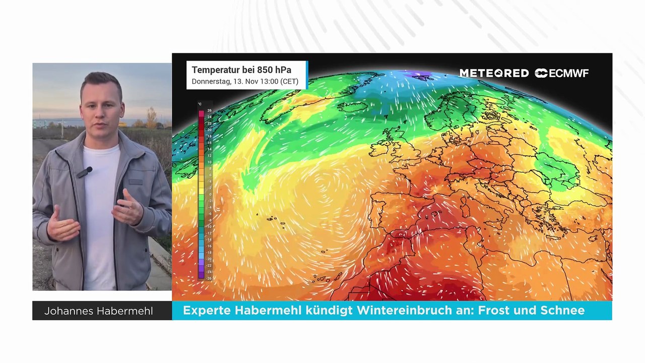 Experte Habermehl kündigt Wintereinbruch an: Frost und Schnee