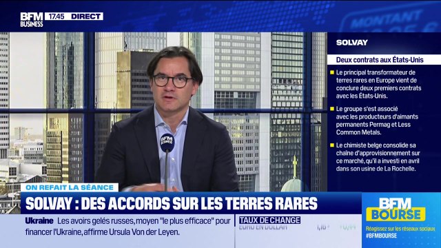 On refait la séance : Solvay s'envole, la valeur Terres rares européenne trop ignorée en bourse ? - 13/11