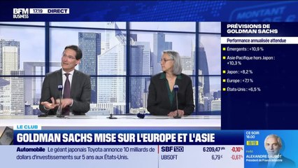Le Club : "Goldman Sachs pense que l'Europe et l'Asie surperformeront Wall Street ces 10 prochaines années !" - 13/11