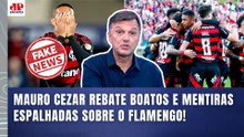 "ISSO É MENTIRA!!! Tem JORNALISTA FALANDO que o FLAMENGO..." Mauro Cezar REBATE BOATOS e INVERDADES!