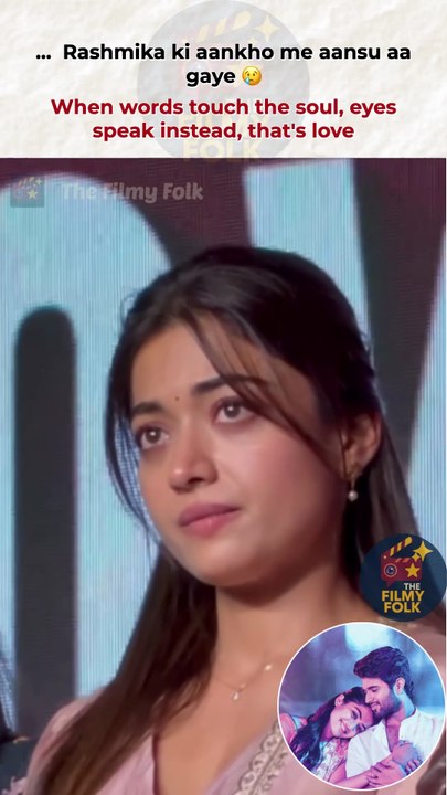 When VD calls her THIS… hearts melt ❤️ #vijaydevarakonda #rashmikamandanna #thegirlfriend #viral