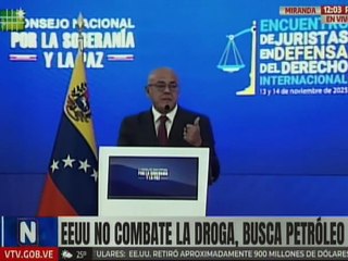Pdte. AN. Jorge Rodriguez: Venezuela es uno de los países que más ha combatido el narcotráfico