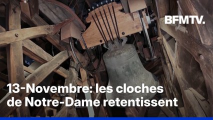 Les cloches de Notre-Dame de Paris et de quatre autres églises retentissent en hommage aux victimes des attentats du 13-Novembre