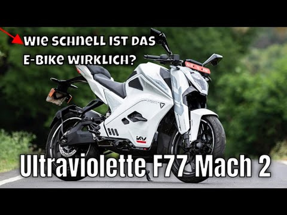 Elektro-performance zum top-preis? 2025 ultraviolette f77 mach 2 | die fakten