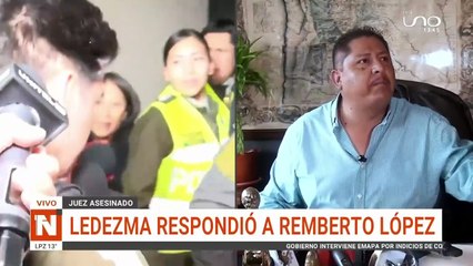 “¡No tengo miedo a delincuentes!”, respondió el abogado Ledezma al acusado por el asesinato del juez Cruz