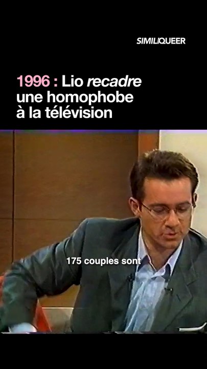 En 1996, sur le plateau de “Déjà le Retour” (France 2), Lio recadre avec classe une invitée homophobe.