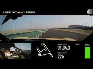 2025 Xiaomi SU7 Ultra schlägt Porsche Taycan Turbo GT auf dem Shanghai Circuit