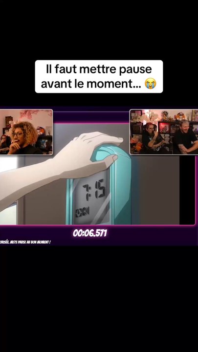 Il faut mettre pause au bon moment
