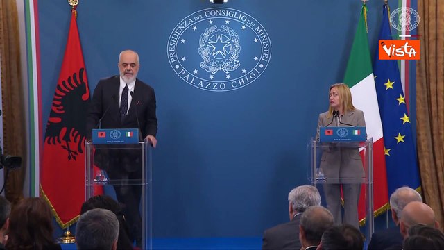 Edi Rama: Nel 2028 Giorgia sarà Presidente Consiglio sia in Italia che in Ue. Vedrete che ho ragione
