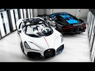 Bugatti W16 Mistral | schnellster Roadster verabschiedet sich mit zwei Unikaten
