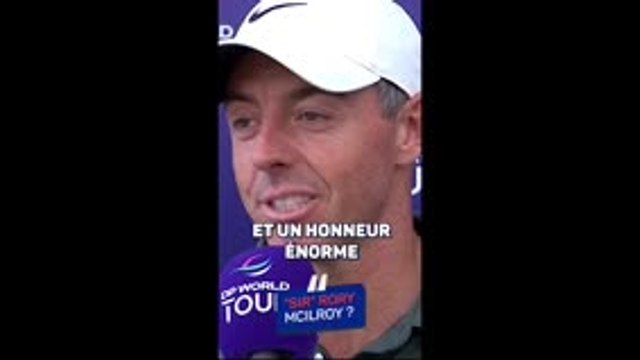 DP World Tour Championship - Rory McIlroy bientôt anobli ?