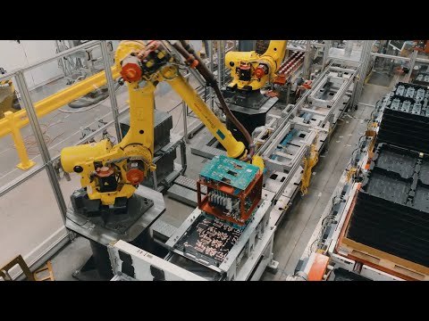 So entsteht ein Tesla Megapack – Ein Blick in die Megafactory Produktion