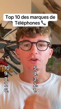 Top 10 des marques de Téléphones 📞 #telephone #téléphone #marque