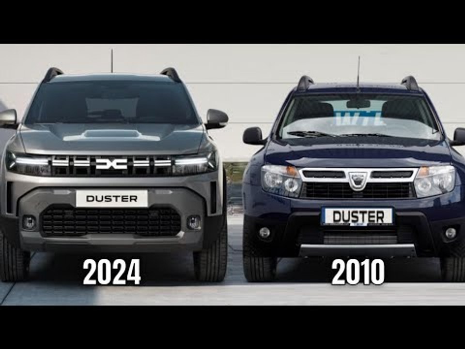 Dacia Duster 2010 vs. Duster 2024 | Vergleich der Generationen