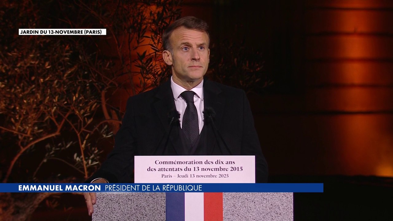 Emmanuel Macron : «Ceux qui haïssent ne crieront jamais plus fort que ceux qui aiment.»