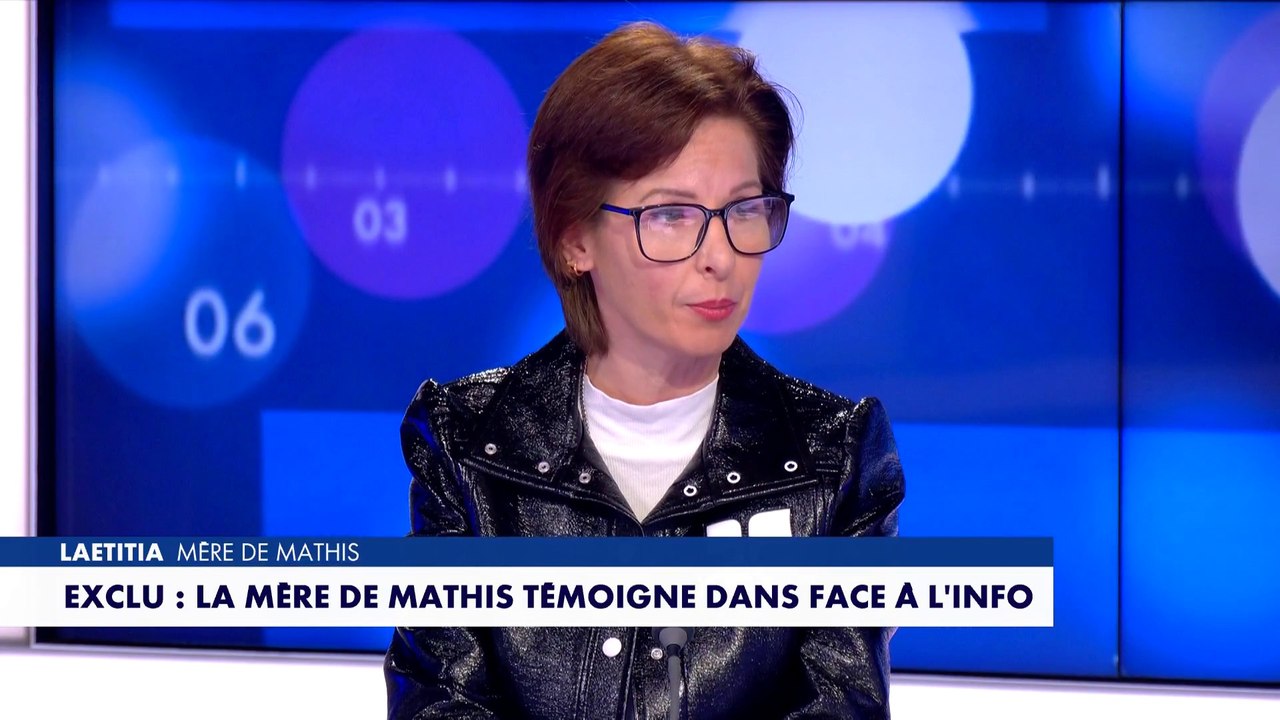 «Tout s'est effondré» : Laetitia, la maman de Mathis, témoigne sur CNEWS