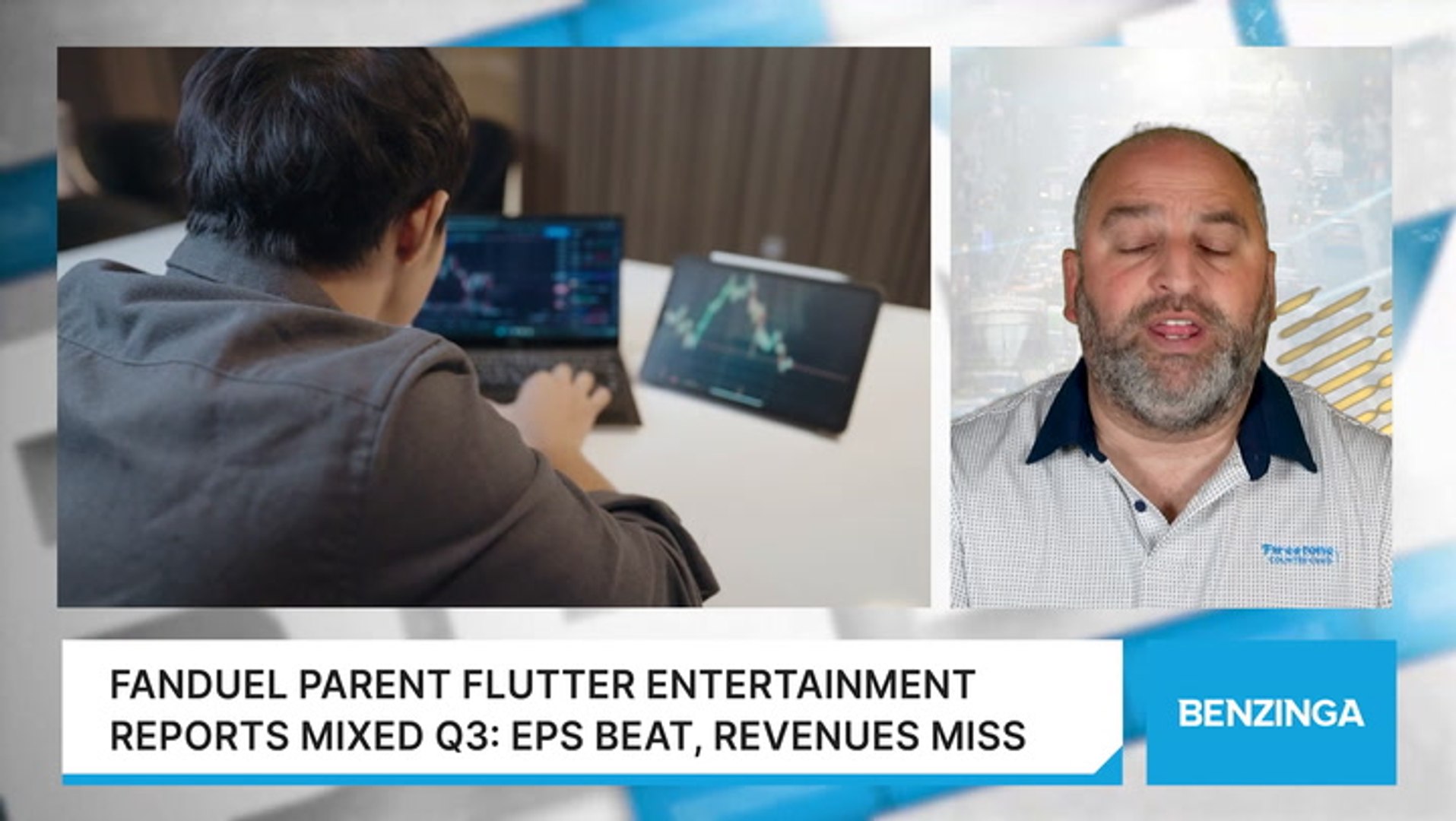 ⁣Take 18aFanDuel Parent Flutter Entertainment Reports Mixed Q3: EPS Beat, Revenues Miss