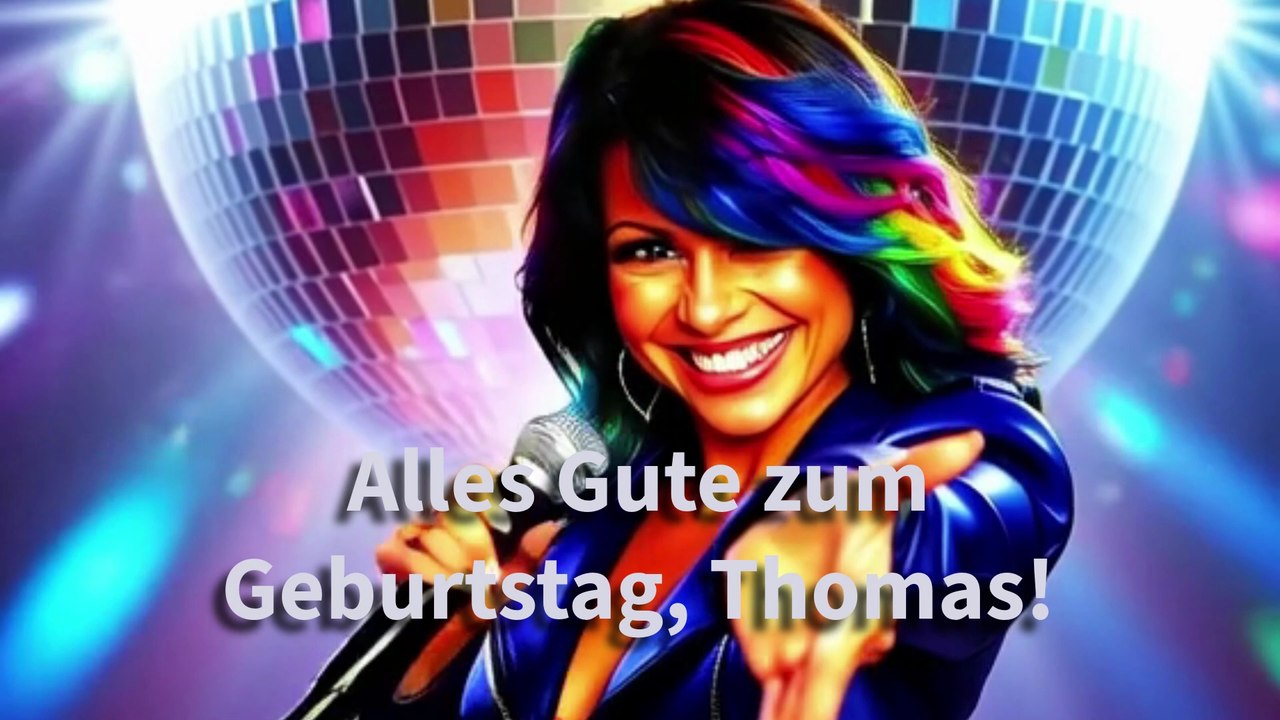 🇩🇪 Alles Gute zum Geburtstag, Thomas!