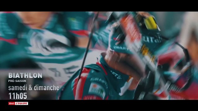La présaison de biathlon à suivre en direct sur la chaine L'Equipe - Biathlon - Toutes compétitions