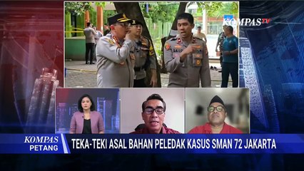 Jamin Ginting dan Jaringan Moderat Indonesia Kupas Asal Usul Bahan Peledak di SMAN 72 Jakarta