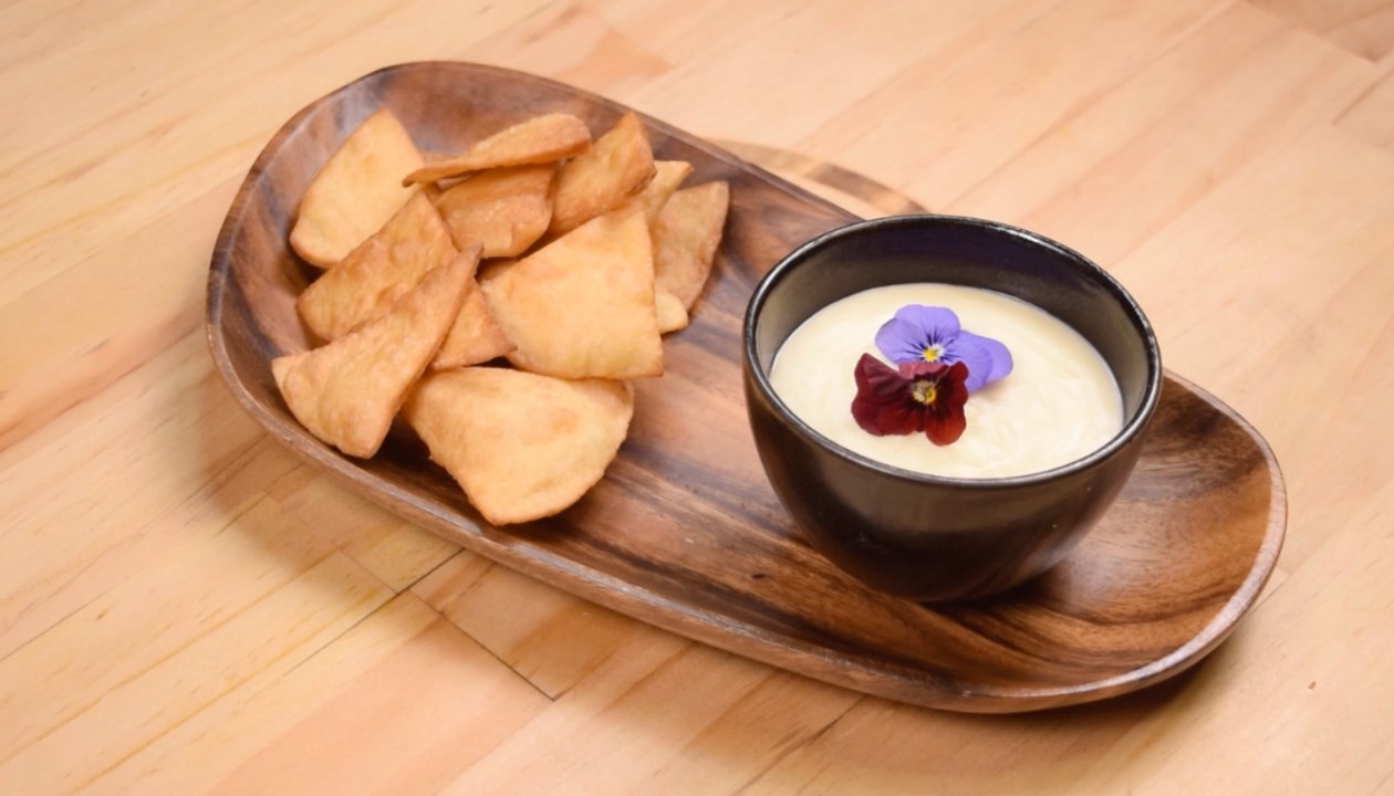 Salsa de queso cremosa y fácil