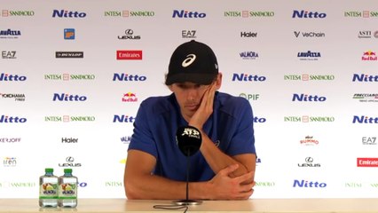 Tennis - ATP Finales Turin 2025 - Alex De Minaur : "Je me suis fait une raison, je ne crois pas avoir une réelle chance... "