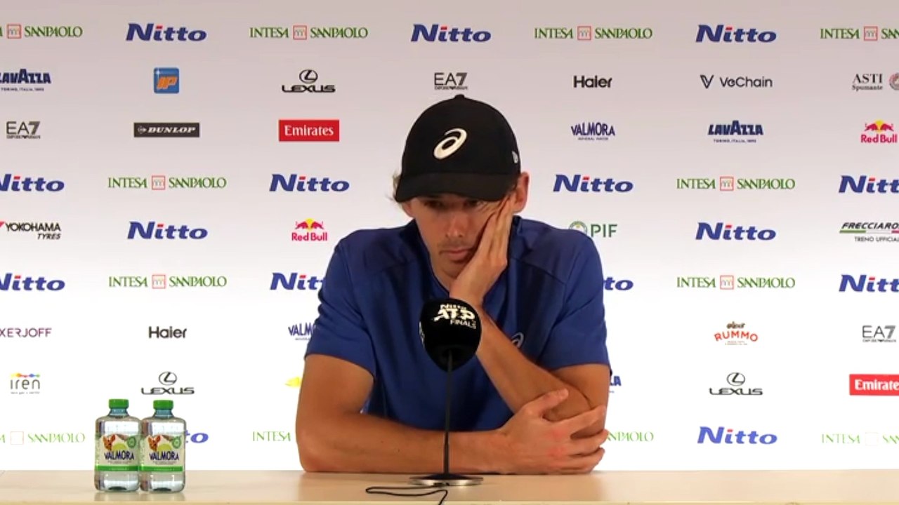 Tennis - ATP Finales Turin 2025 - Alex De Minaur : "Je me suis fait une raison, je ne crois pas avoir une réelle chance... "