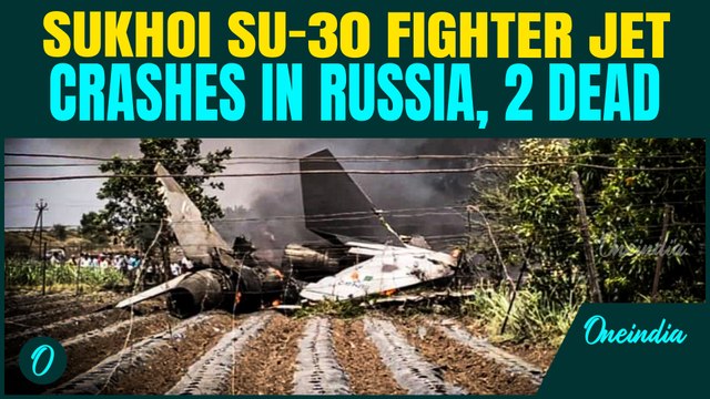 Breaking: Russian Sukhoi Su-30 “Flanker-C” Fighter Crashes in Remote Forest | 2 Crew Members Dead
