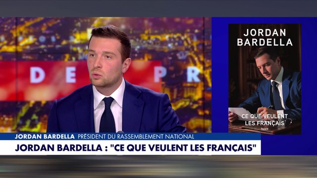 Jordan Bardella : «Je suis convaincu que les idées et le camp que je porte arriveront au pouvoir.»