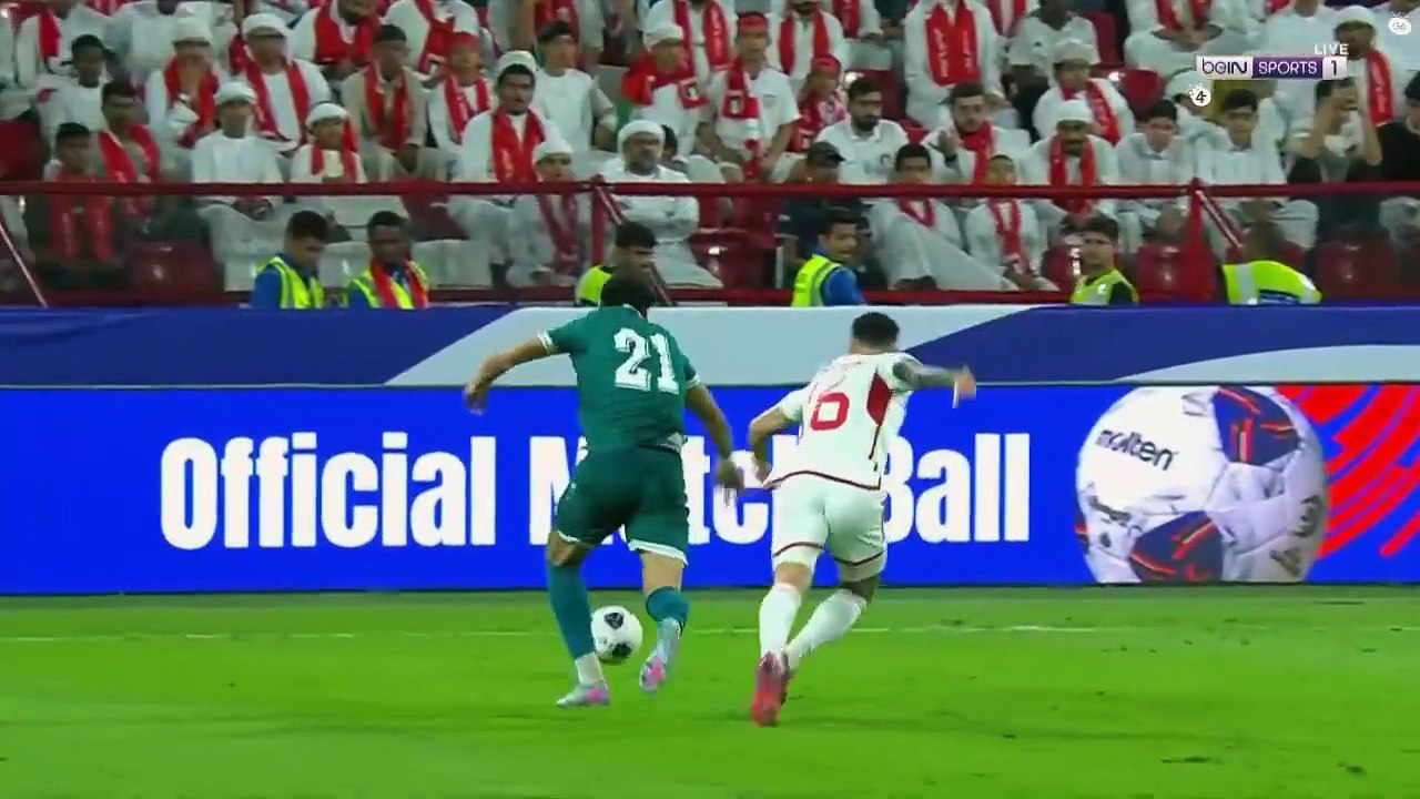 تصفيات آسيا المؤهلة لكأس العالم 2026   العراق الامارات  الملحق   الذهاب الشوط الثاني 2025-11-13