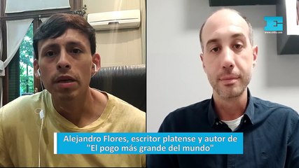 Alejandro Flores, escritor platense