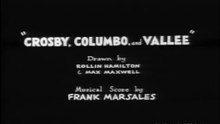 Looney Tunes - S1932E06 - Crosby, Columbo, and Vallee