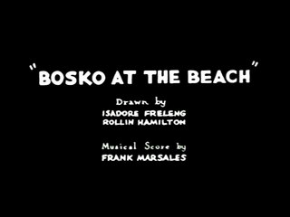 Looney Tunes - S1932E14 - Bosko at the Beach
