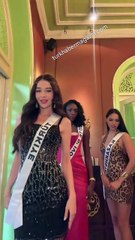 Ünlü magazinci Habib Aytekin'den özel çekim! Kainat Güzellik Yarışması "Miss Universe 2025'"