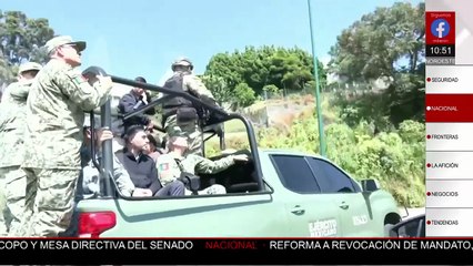 ÚLTIMA HORA: Harfuch patrulla Uruapan en operativo del Plan Michoacán