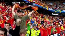 Euro 2008 Spain v Sweden (Group D) English commentary