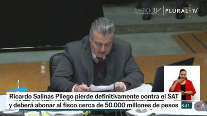 La Suprema Corte falla contra Salinas Pliego