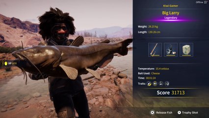 Legendary Fish Big Larry Call Of The Wild The Angler Golden Ridge Reserve 13 November 2025