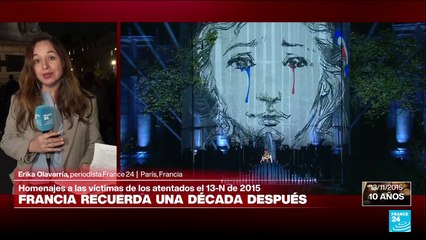 Informe desde París: así fue la conmemoración a las víctimas de los atentados terroristas en 2015